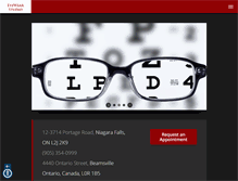 Tablet Screenshot of eyewearstudio.ca